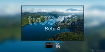 Apple releases beta 4 for tvOS 26.1