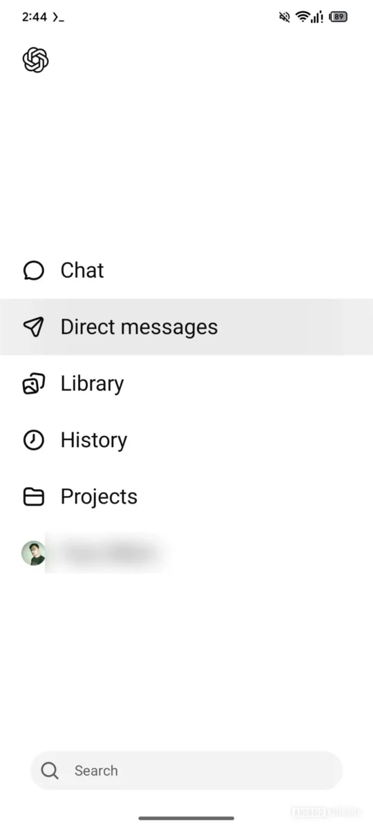 ChatGPT DM others