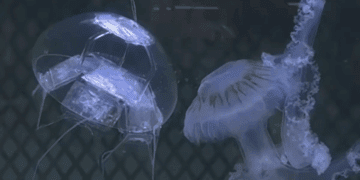 ربات عروس دریایی چین به چشم‌های اطلاعاتی تبدیل می‌ شود