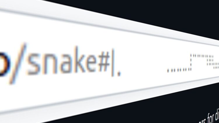 بازی اسنیک در نوار آدرس مرورگر