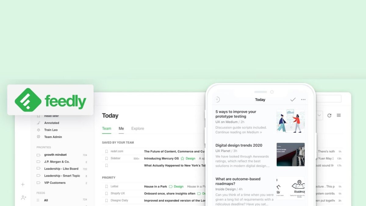 Feedly (نسخه وب)