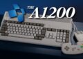 Full-size Amiga A1200 retro gaming system