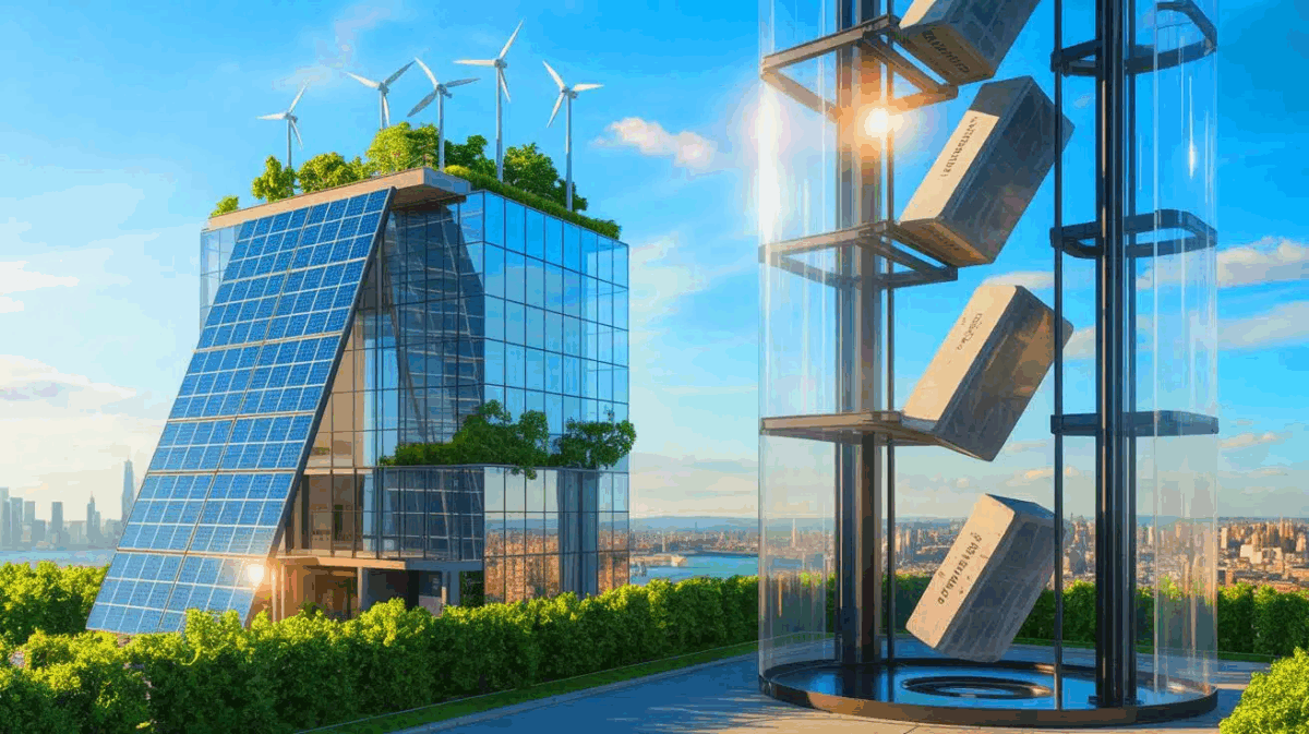 راهکار نوین ذخیره انرژی گرانشی برای تامین برق ساختمان‌های بلند