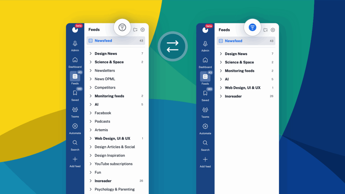 Inoreader (نسخه وب)