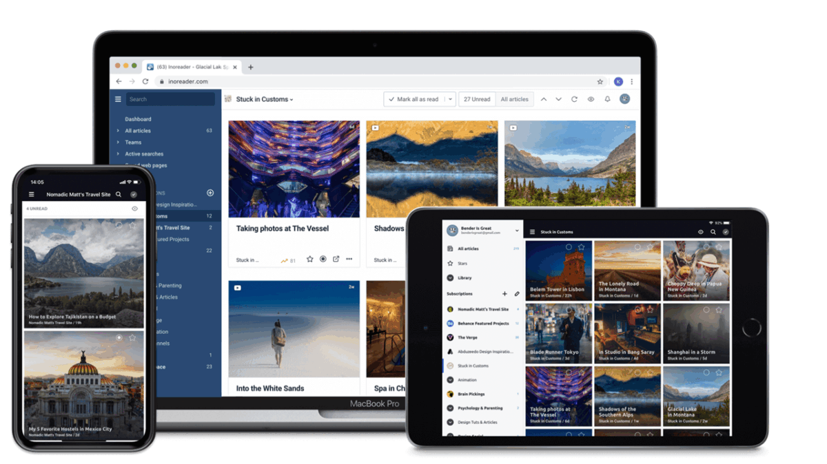 Inoreader (نسخه iOS)