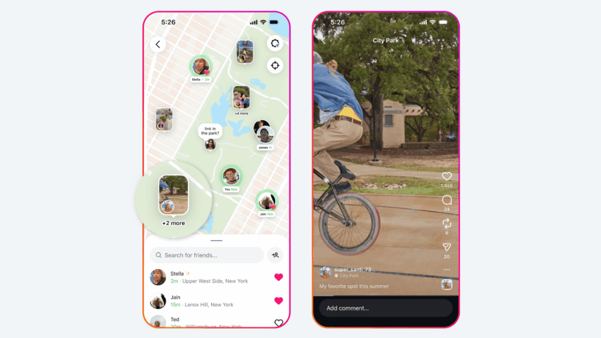 Instagram updates its Map