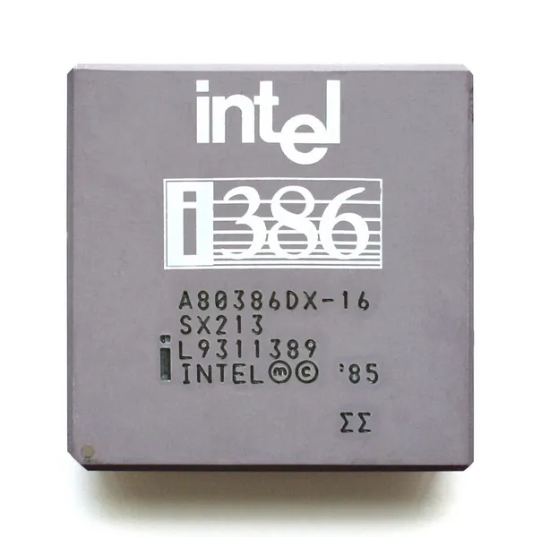 چهل سالگی Intel i386