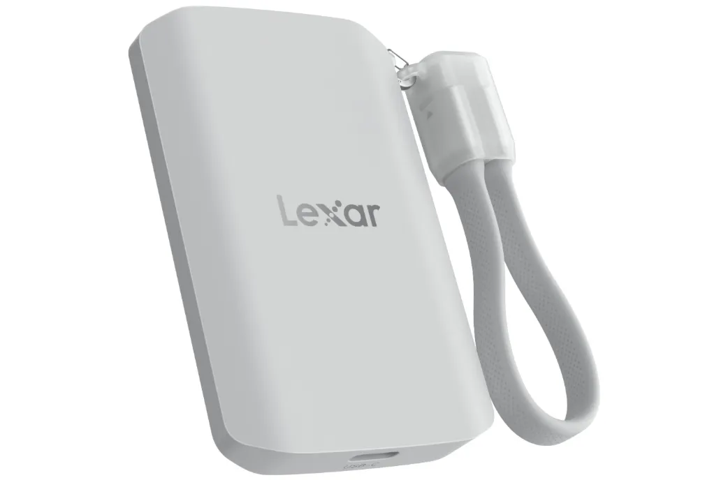 Lexar’s new SSD sticks to your iPhone