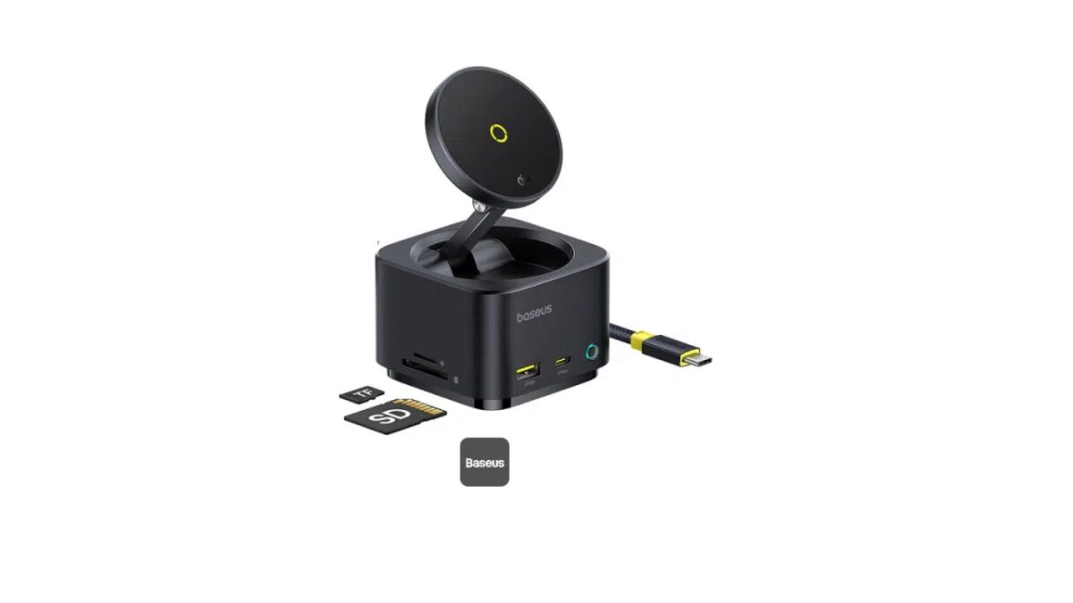 یسوس MAGPRO 2 یک شارژر رومیزی چندکاره است که از سه موقعیت شارژ همزمان برای آیفون، اپل واچ و ایرپاد بهره میبرد.