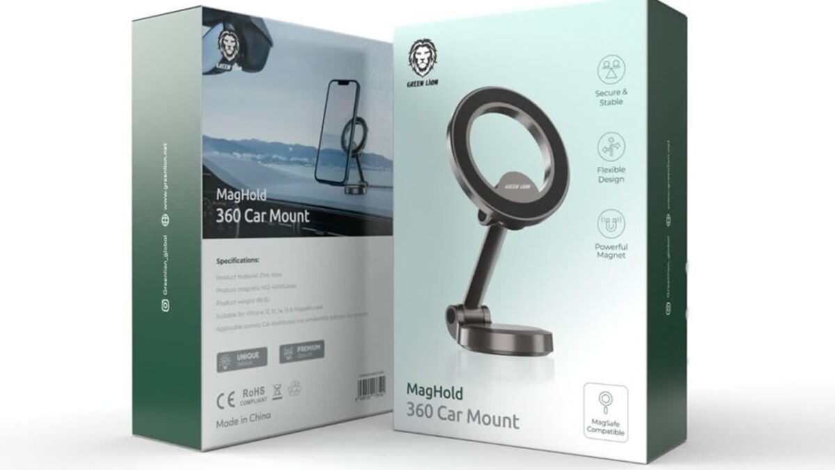 MagHold 360 از گرین یک پایه نگهدارنده مگ سیف حرفهای است که امکان چرخش کامل و زاویهی تنظیمی برای راحتی کاربر دارد.
