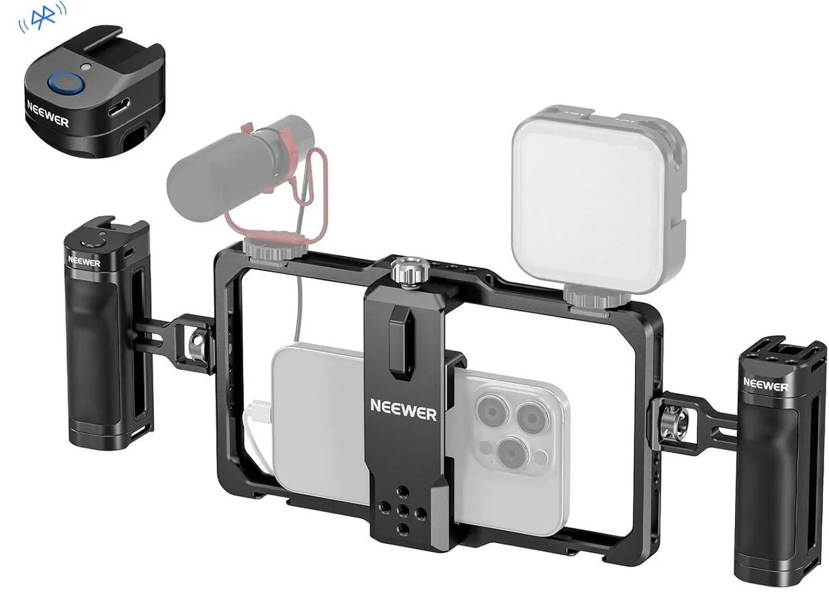 Monstrous SSD cooling solution strapped to iPhone 17 Pro Max
