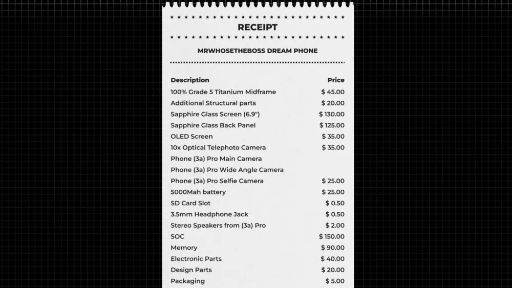Nothing 'dream phone' for MrWhoseTheBoss