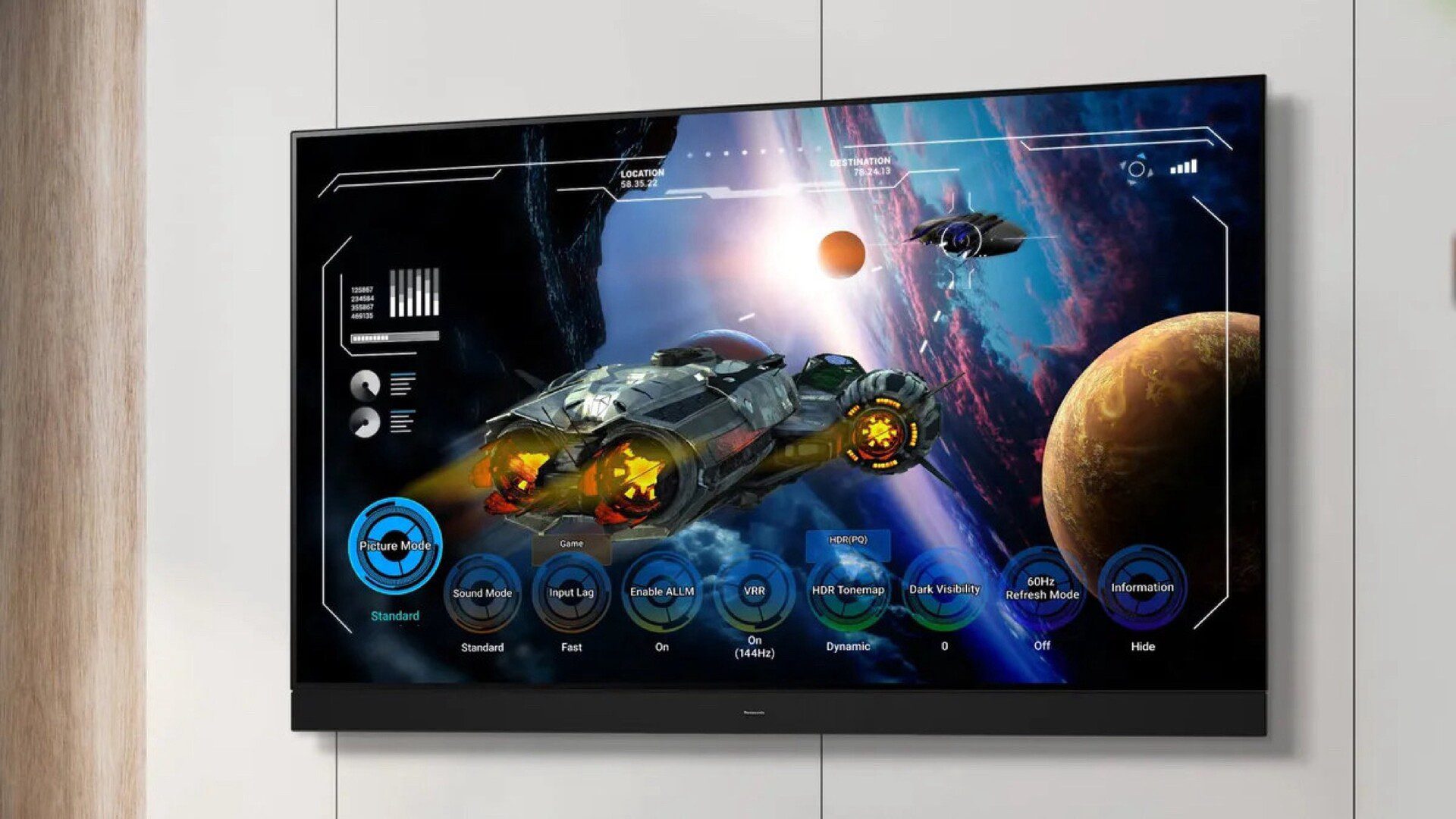 پاناسونیک تلویزیون ۷۷ اینچی OLED با نرخ نوسازی ۱۴۴ هرتز عرضه کرد