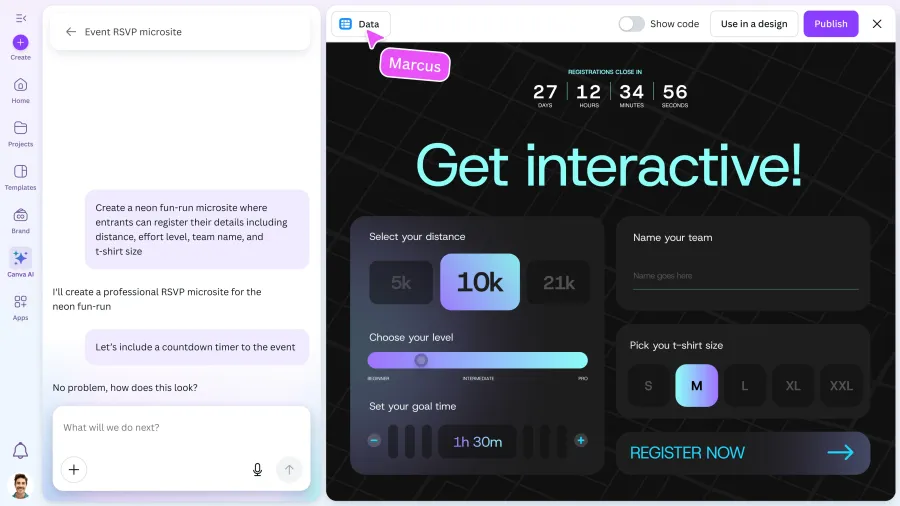 Canva launches its own design model