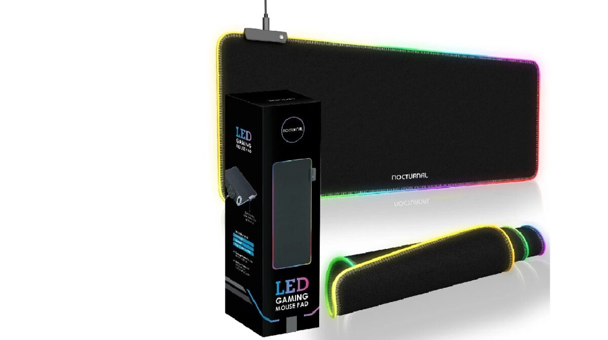 مدل GMB XXL RGB Desk Pad برای آن دسته از گیمرهایی طراحی شده که علاوه بر عملکرد، به زیبایی و نورپردازی محیط بازی اهمیت زیادی می‌دهند.