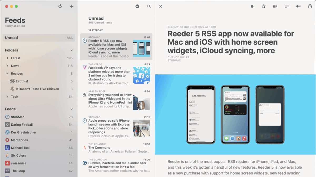 Reeder 5