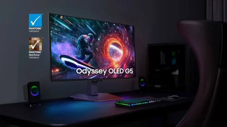 سامسونگ مانیتور گیمینگ Odyssey OLED G50SF را عرضه کرد