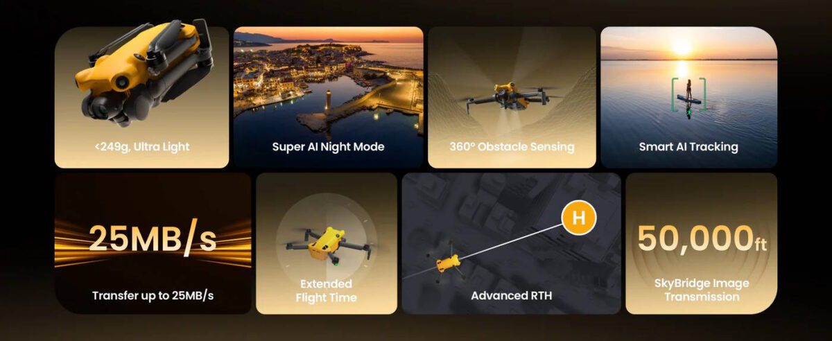 Skyrover X1 drone DJI