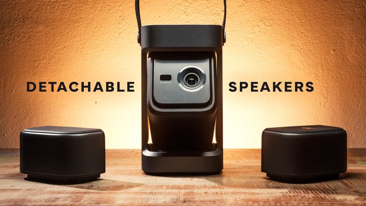 عرضه نخستین پروژکتور قابل‌ حمل با اسپیکر بلوتوثی جداشونده توسط انکر