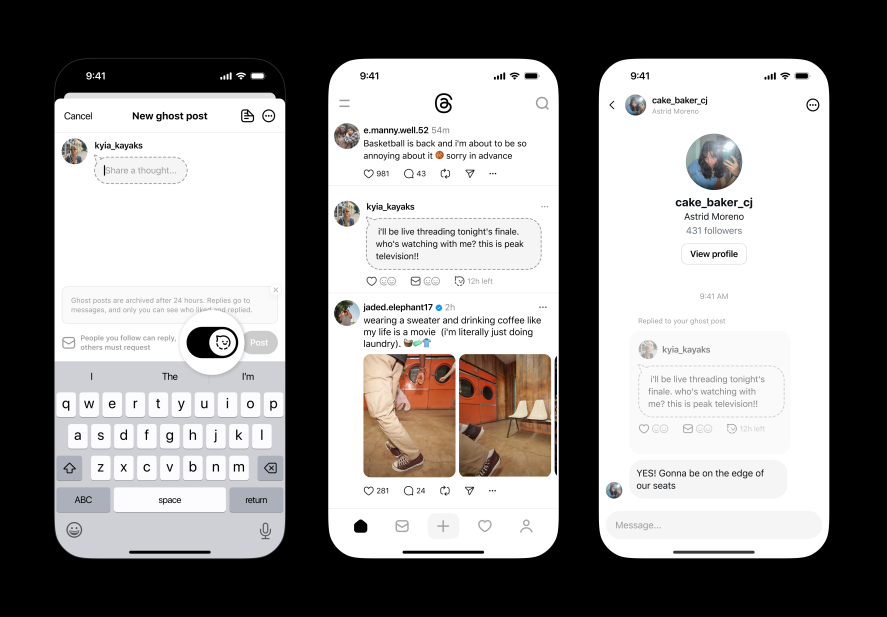 Threads adds ‘ghost posts’