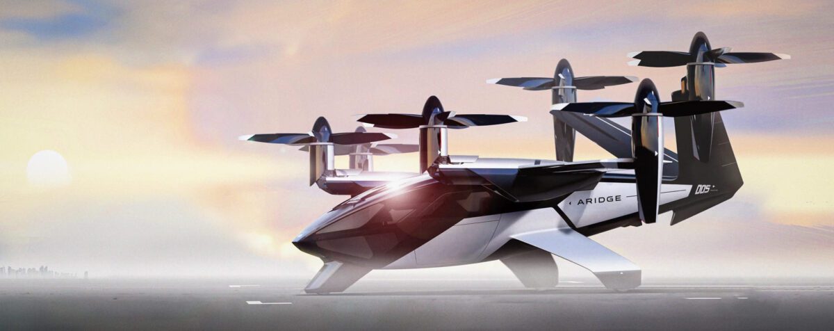 شرکت Xpeng AeroHT با برند جدید Aridge از تاکسی پرنده خود رونمایی کرد