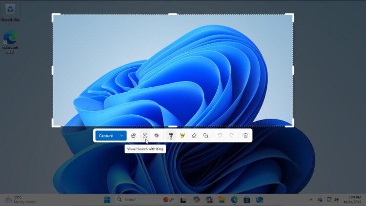 Windows 11 quietly gets a built-in Google Lens-like feature powered by Bing