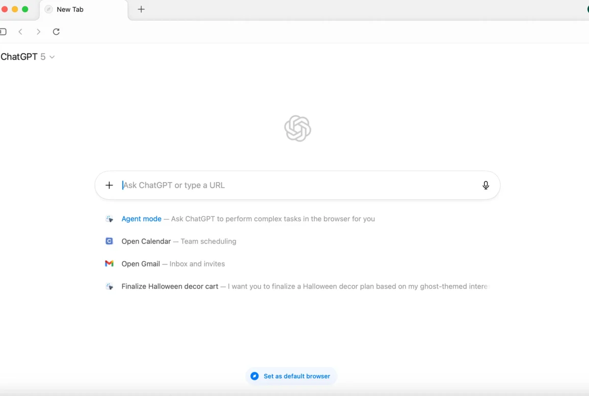 ChatGPT Atlas browser