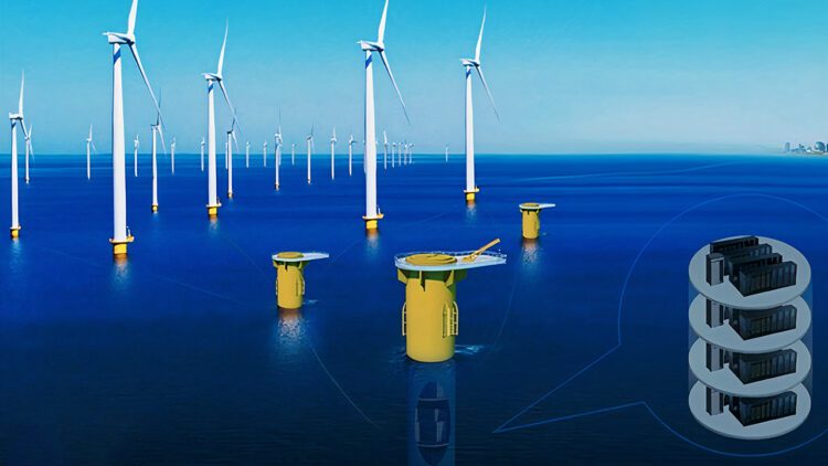 چین از نخستین مرکز داده زیرآبی جهان با انرژی بادی رونمایی کرد