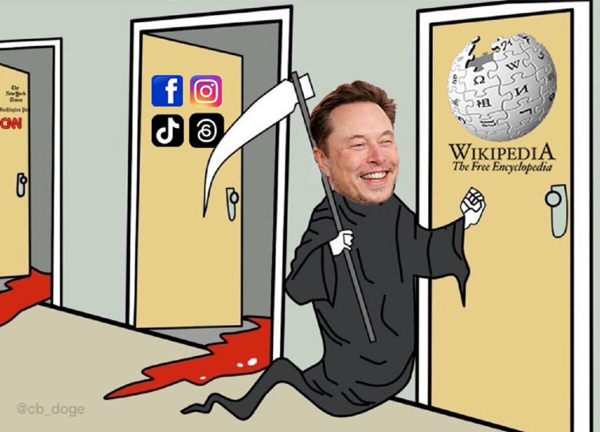 ایلان ماسک دانشنامه گروک‌پدیا را به عنوان رقیب ویکی‌پدیا راه‌اندازی می کند