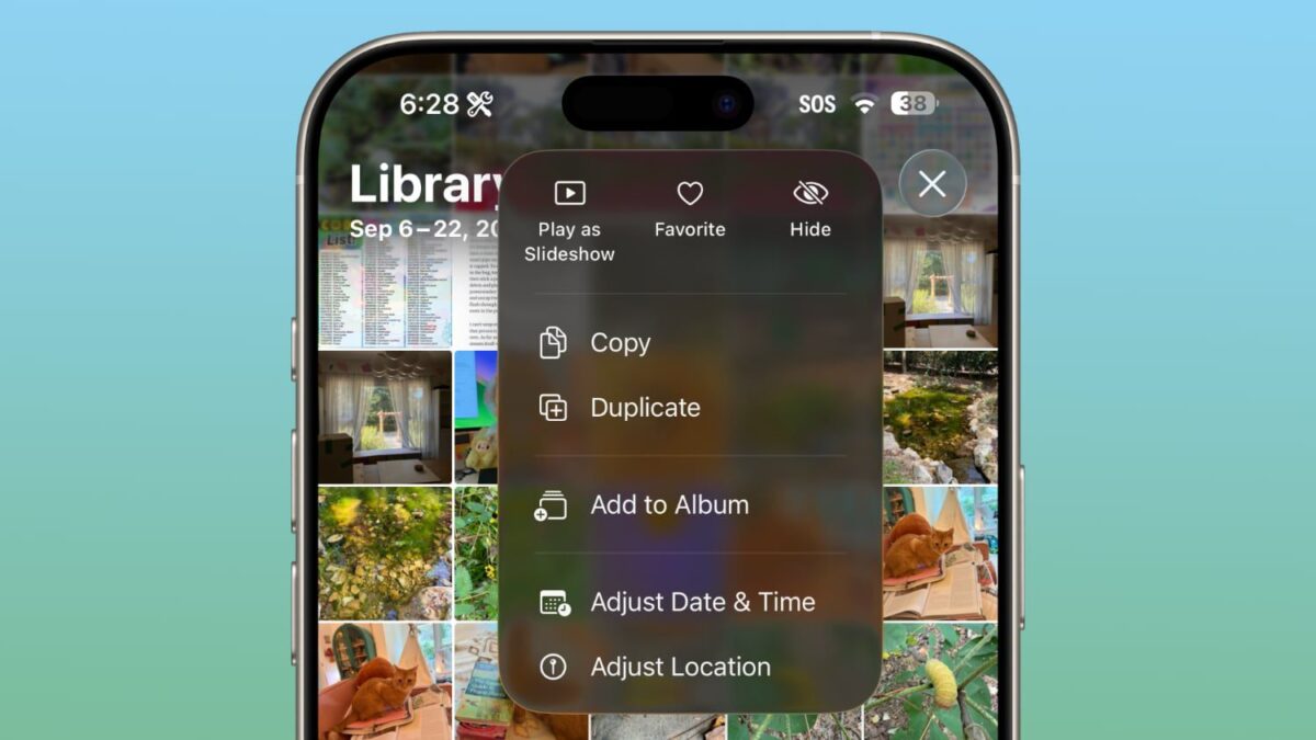اپلیکیشن Photos در دومین نسخه بتای iOS 26.1