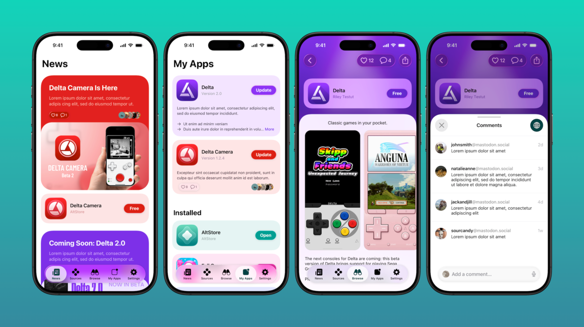گسترش جهانی فروشگاه جایگزین App Store اپل