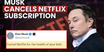 ایلان ماسک از کاربران خواست اشتراک نتفلیکس خود را لغو کنند