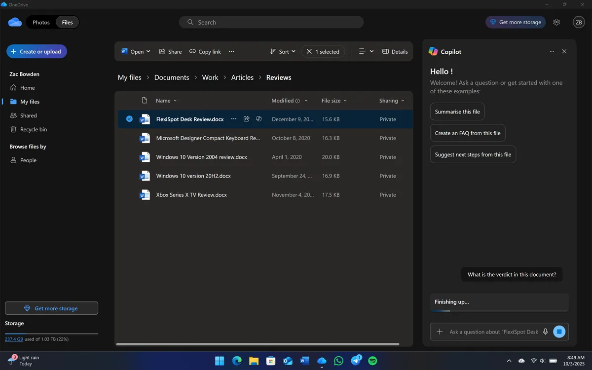 new OneDrive app for Windows 11