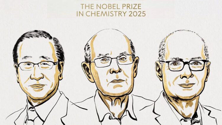 برندگان جایزه نوبل شیمی ۲۰۲۵ معرفی شدند