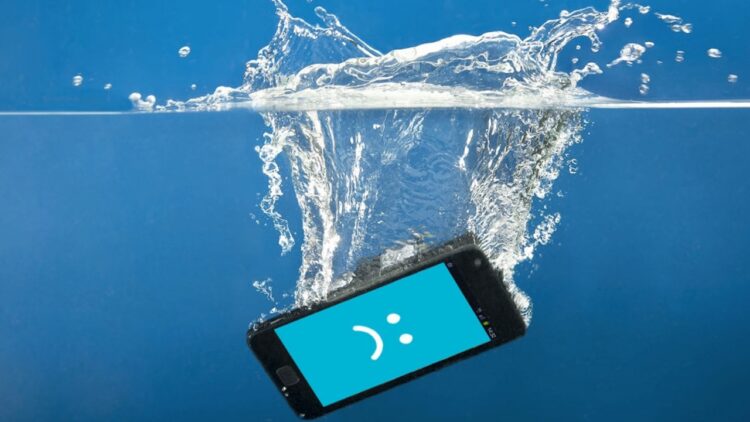 مقاومت در برابر آب گوشی های هوشمند