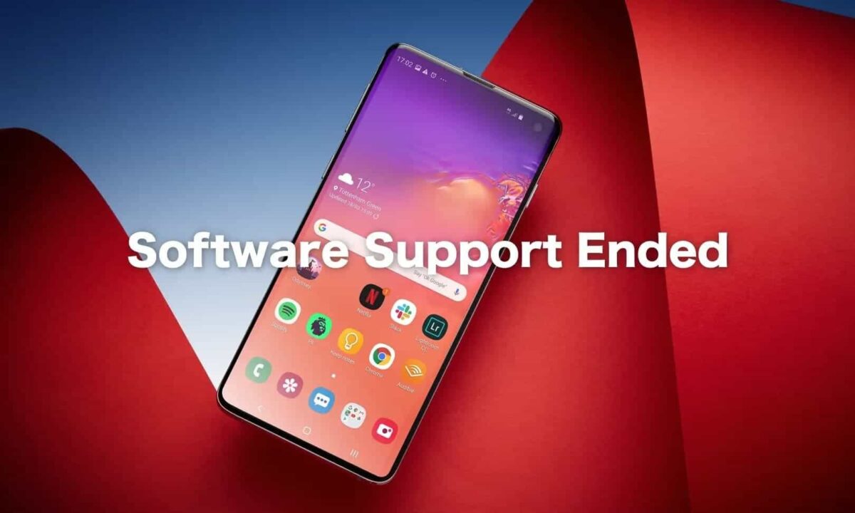 Samsung ends software support
