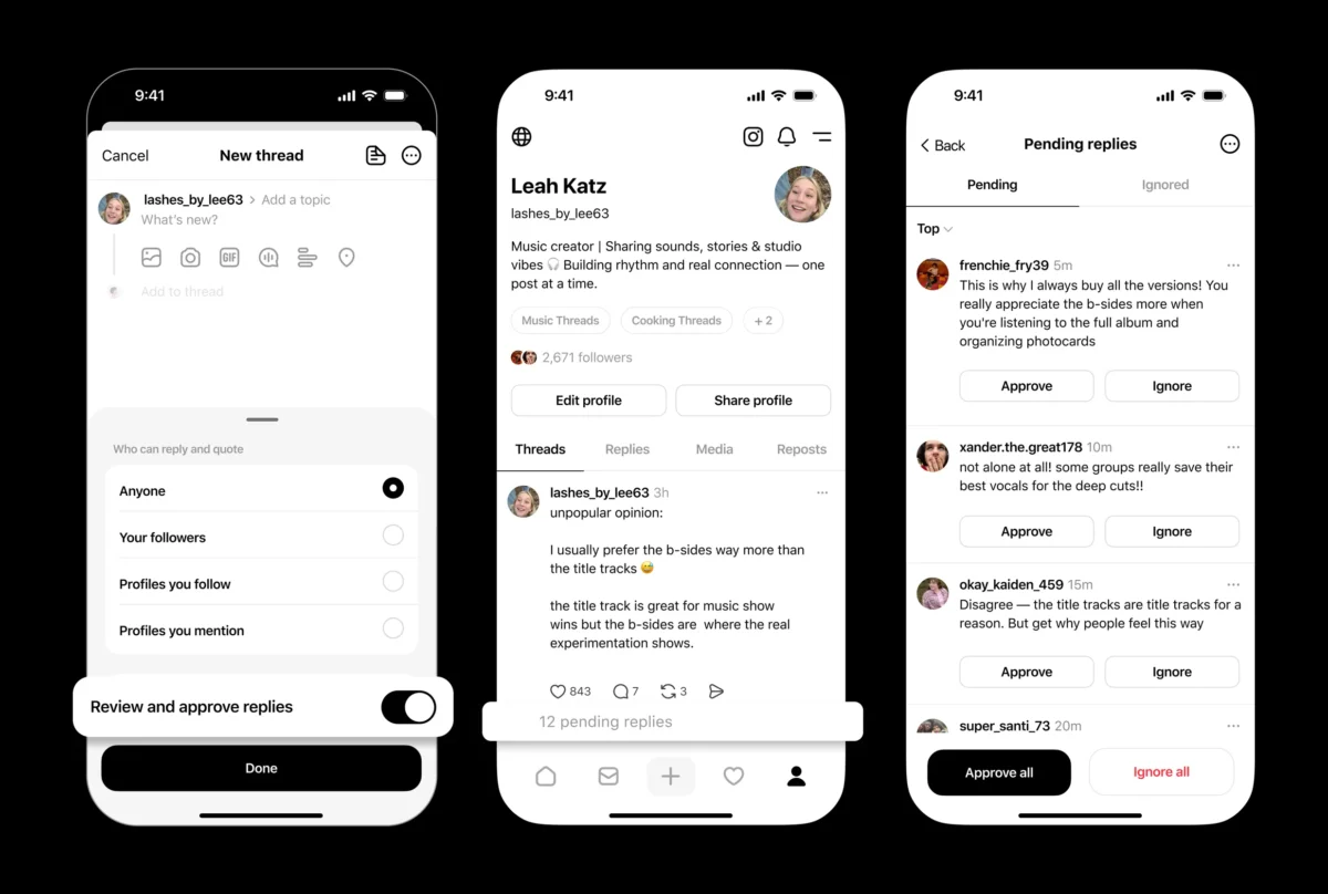 قابلیت جدید تردز برای انتخاب پاسخهای قابل نمایش
