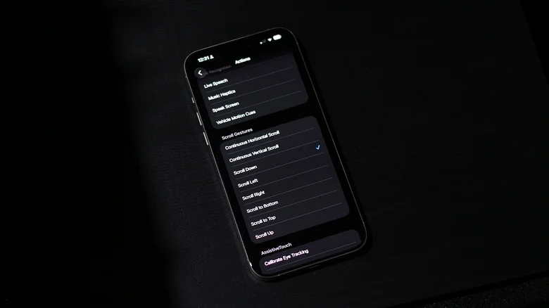 IOS 26 LETS YOU SCROLL WITH YOUR TONGUE
