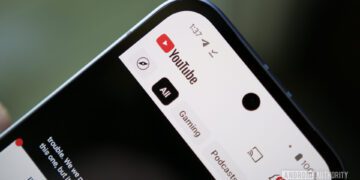 یوتیوب رابط کاربری تازه‌ای را روی موبایل آزمایش می‌ کند