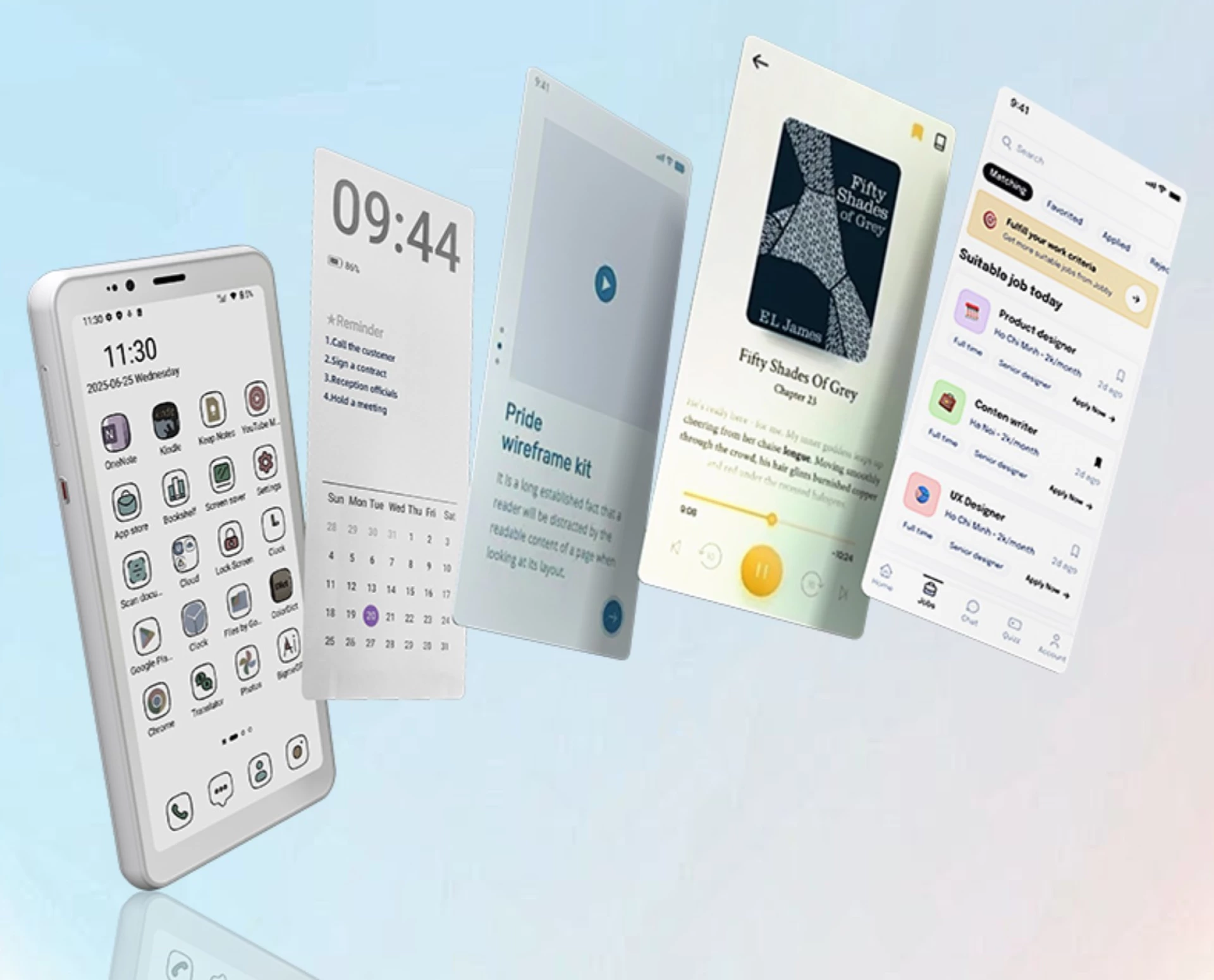 HiBreak S؛ تجربه‌ ای تازه از گوشی‌های هوشمند با جوهر الکترونیکی