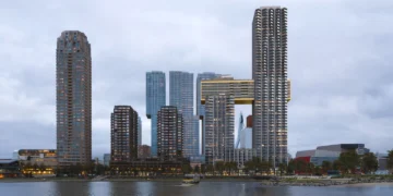 ساخت برجهای دوقلوی The Sax با الهام از ساکسیفون