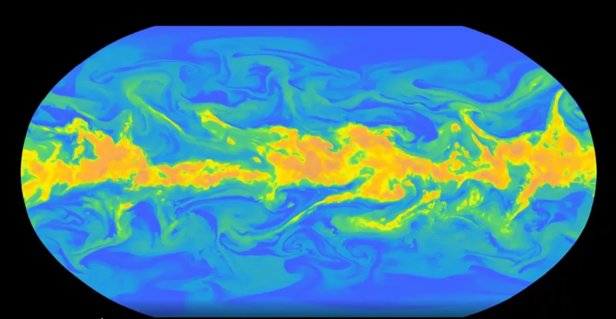 نمایی از کاربری جدید WeatherNext 2