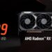 پوستر تبلیغاتی کارت گرافیک AMD Radeon RX9070 XT که با قیمت ۵۹۹ دلار معرفی شده