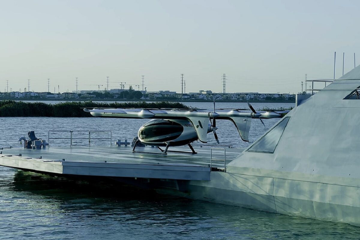 چین از اولین ورتیپورت آبی برای حمل‌ونقل هوایی رونمایی کرد