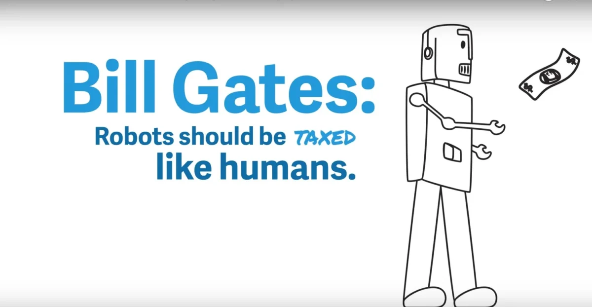 بیل گیتس معتقد است ربات‌هایی که جای انسان را می‌گیرند باید مالیات بدهند