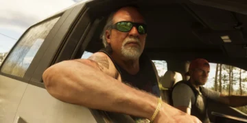 نمایی از شخصیت های بازی GTA VI در یک ماشین