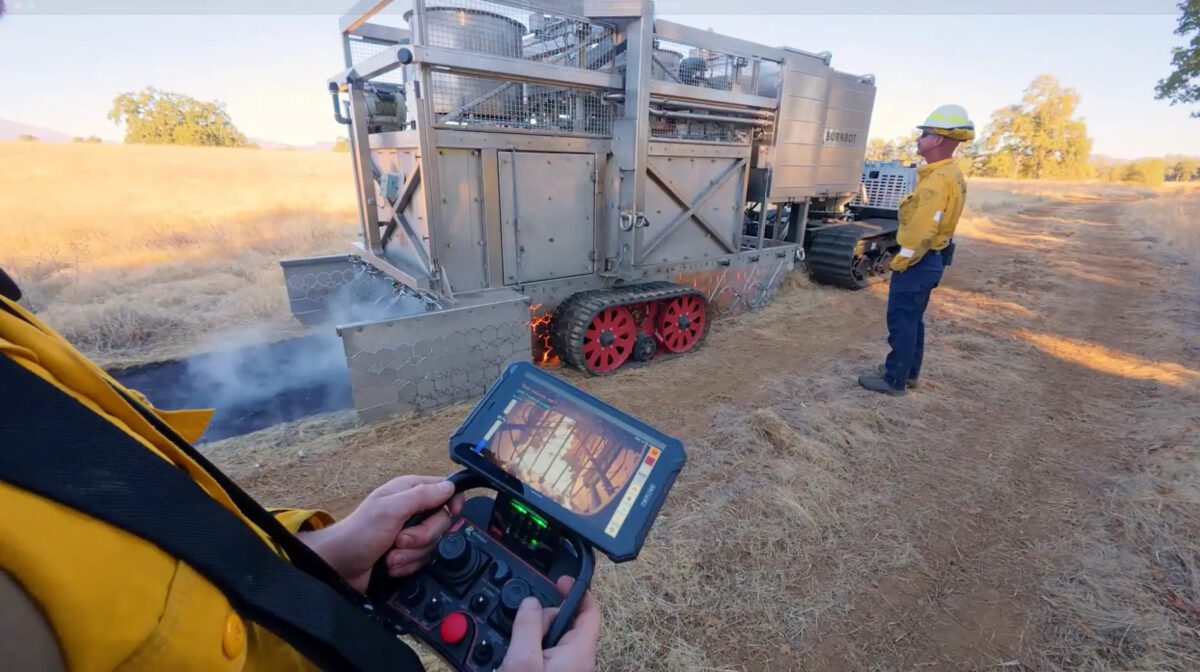 فناوری BurnBot امکان اجرای سریع، ایمن و دقیق آتشهای کنترلشده را فراهم می کند