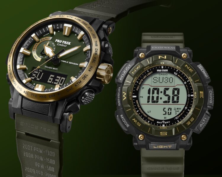 Casio Pro Trek PRW-61ANS-3 and PRG-340ANS-3 Watches