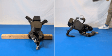 ربات‌‌های دیزنی در حال تمرین برای سقوط بدون آسیب!