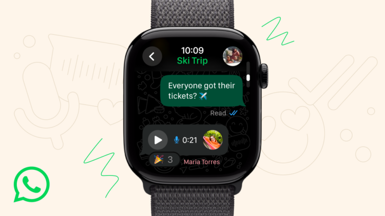 واتس اپ برای Apple Watch